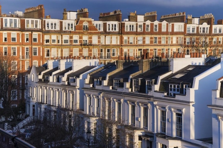 house price fall london